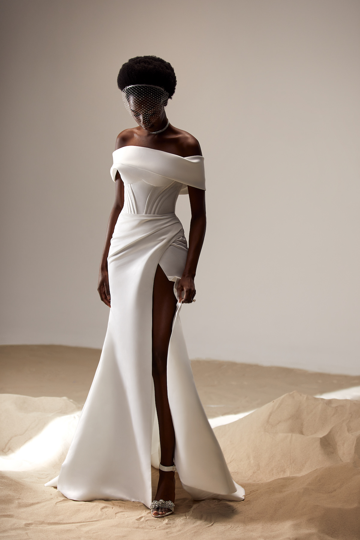 Unique Wedding Dress by Milla Nova - Bellini white lace