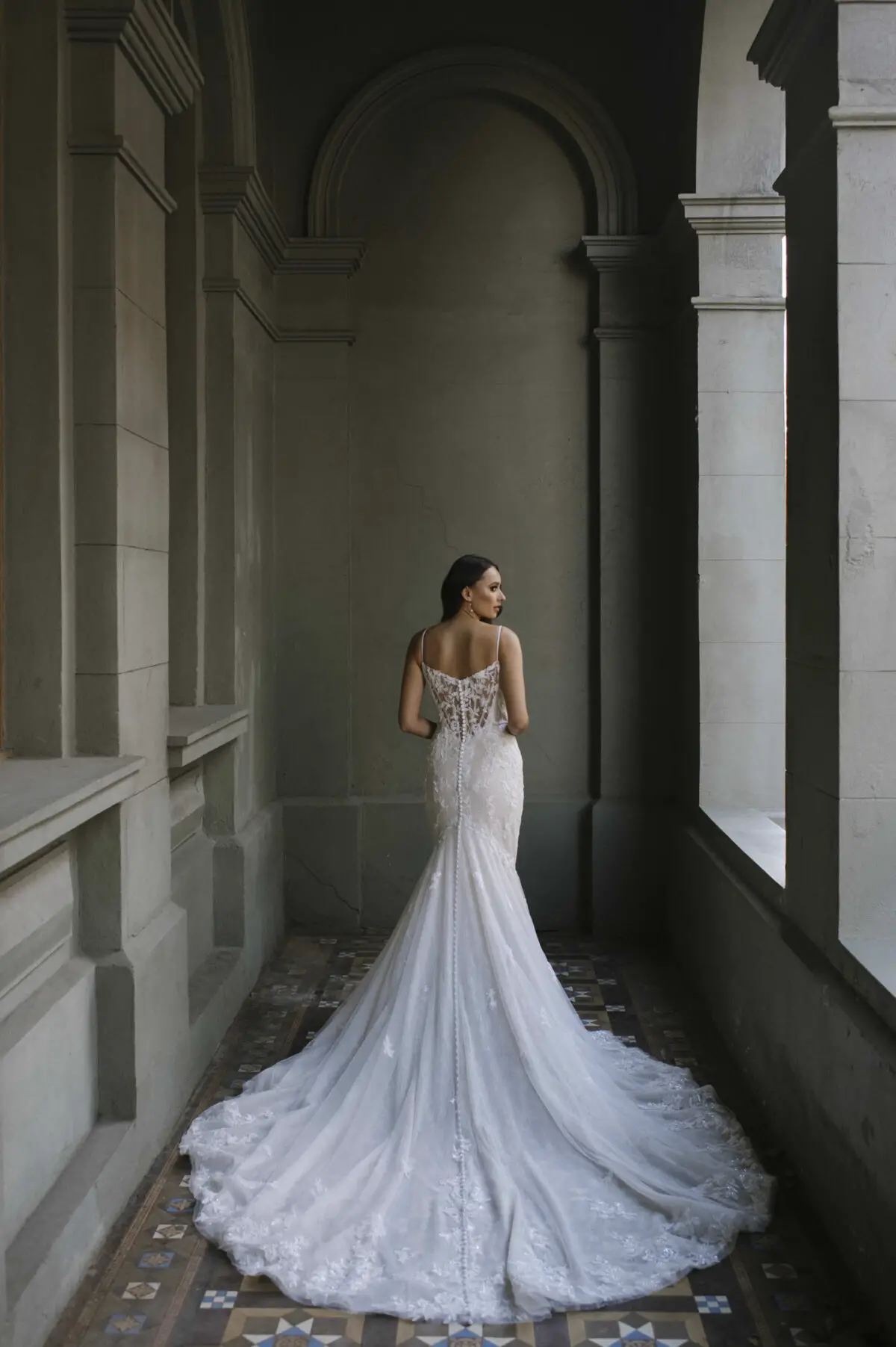 Lace Bridal Gown by Martina Liana - Style: 1389