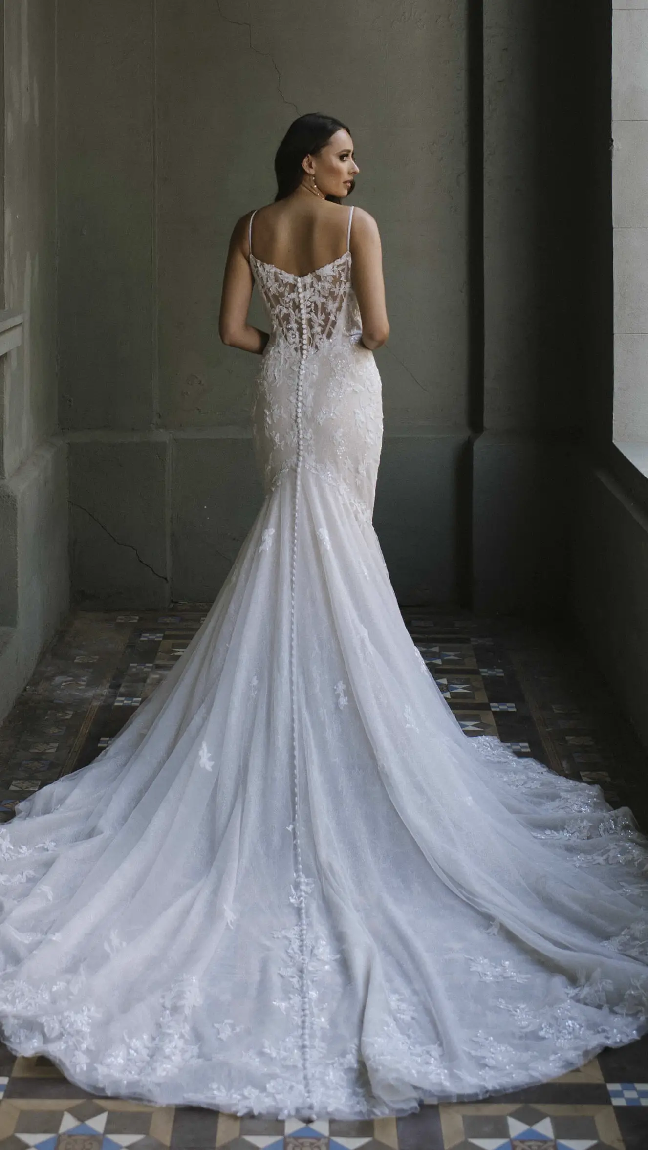 Lace Bridal Gown by Martina Liana - Style: 1389