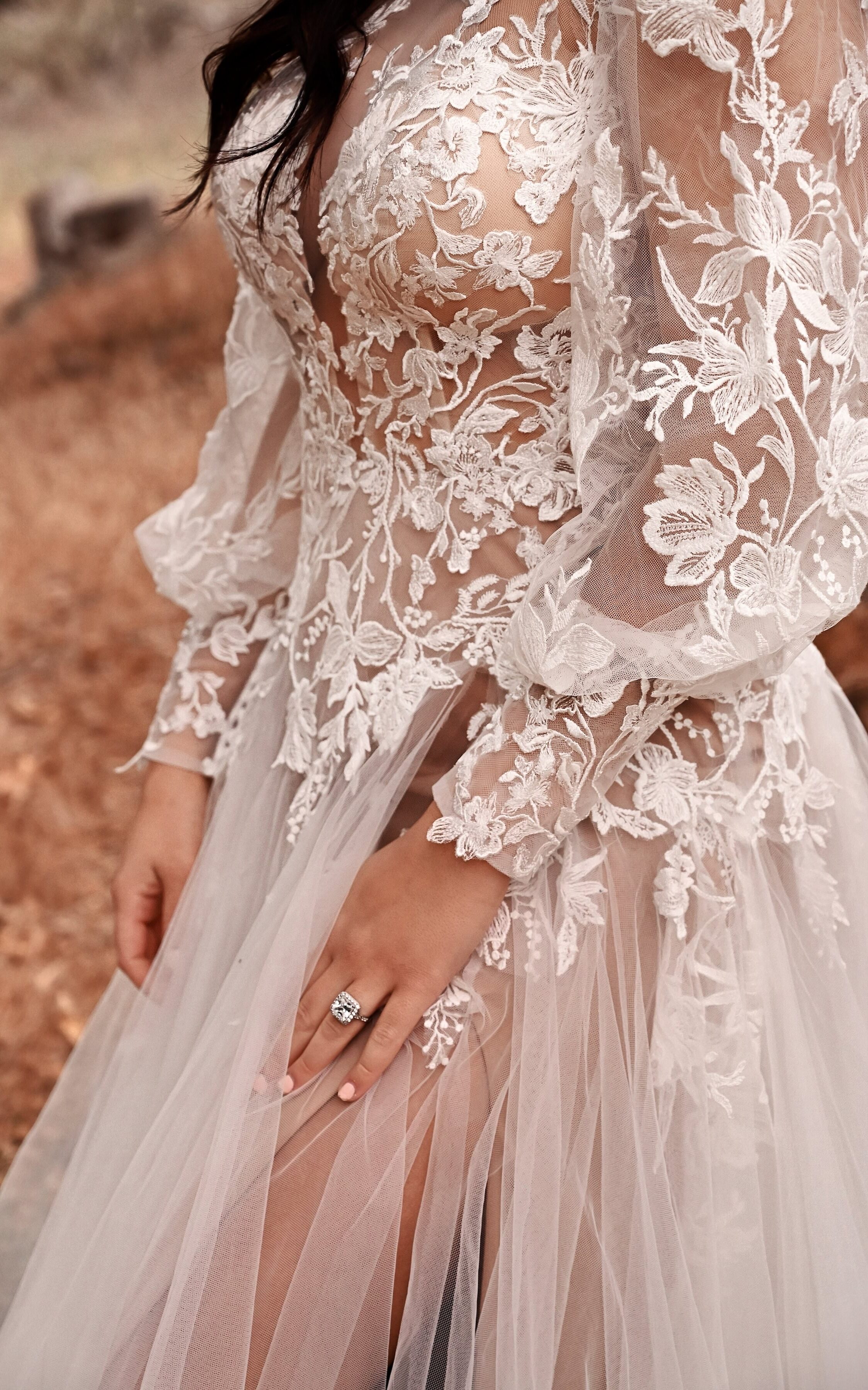 Long Sleeve Bridal Dress by Martina Liana - Style: 1426