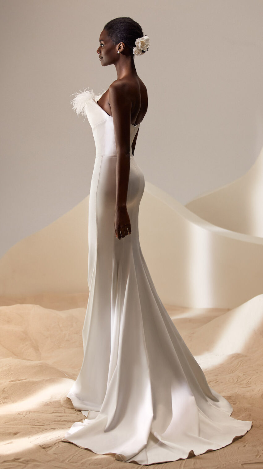 Wedding Dress by Milla Nova - Amara white lace