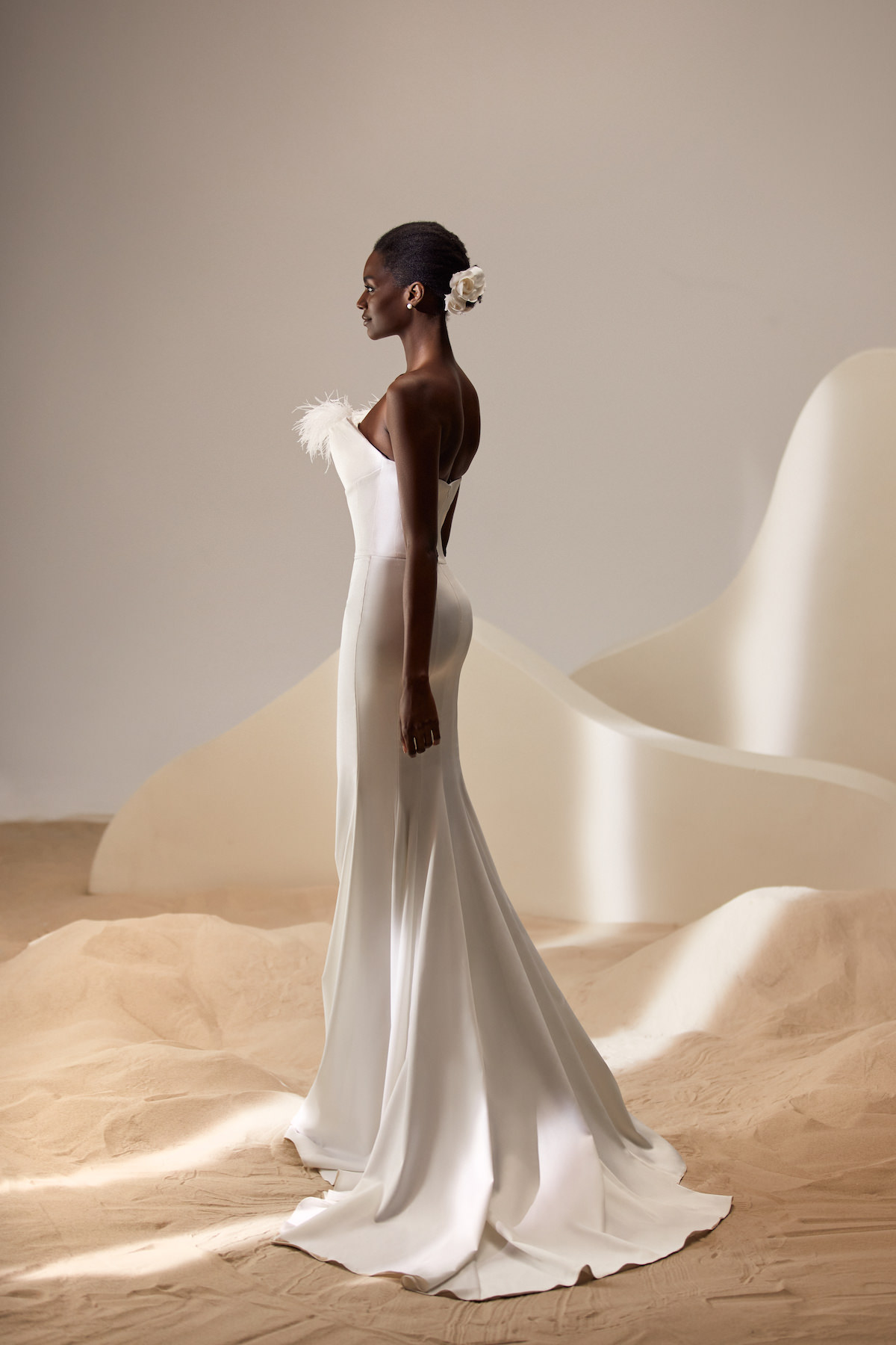 Wedding Dress by Milla Nova - Amara white lace