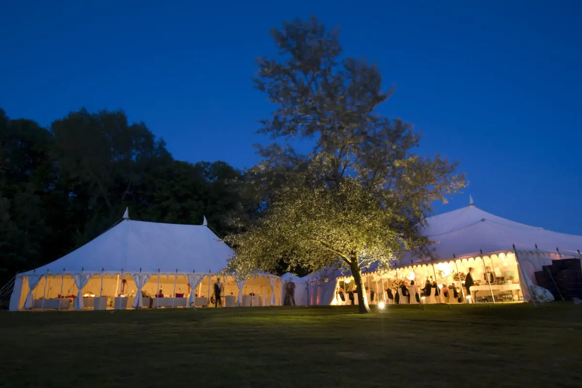Tent Wedding Reception - Rachel LaCour Niesen Photography