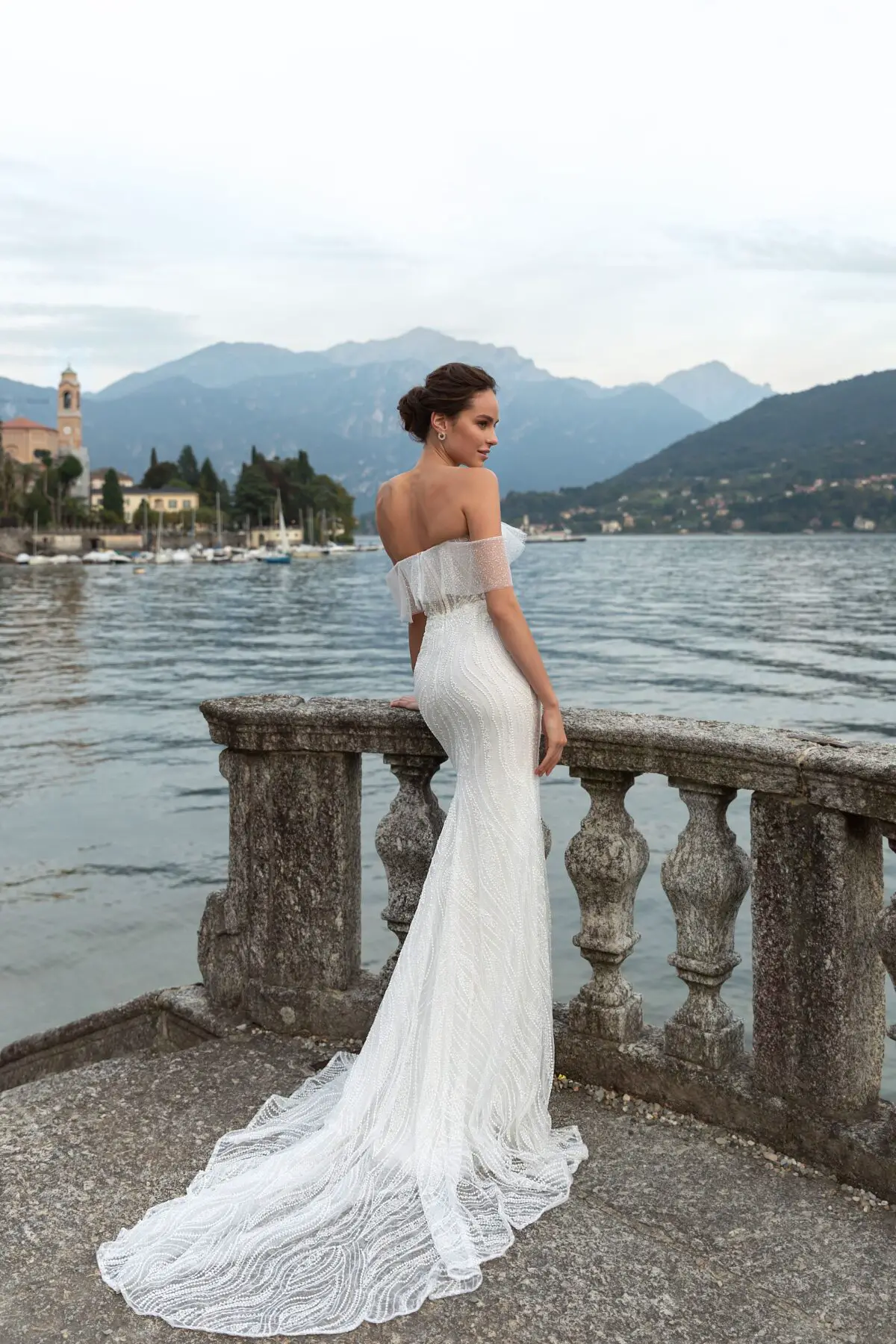 2023 Wedding Dress Trends - Off THE SHOULDER Neckline - Pollardi - Magnetism