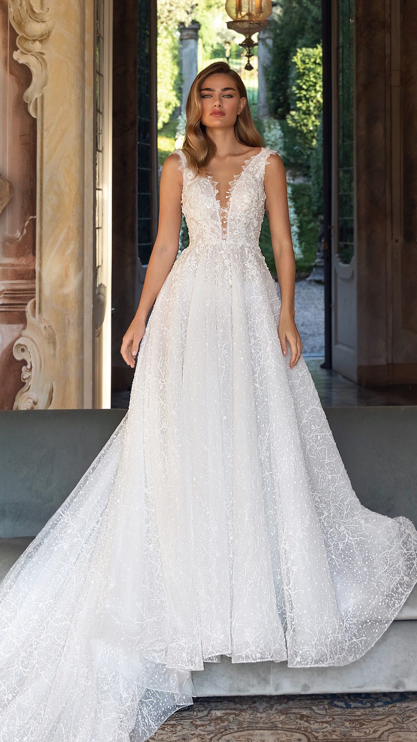 Dream Princess A-line wedding dress - Pollardi 2023