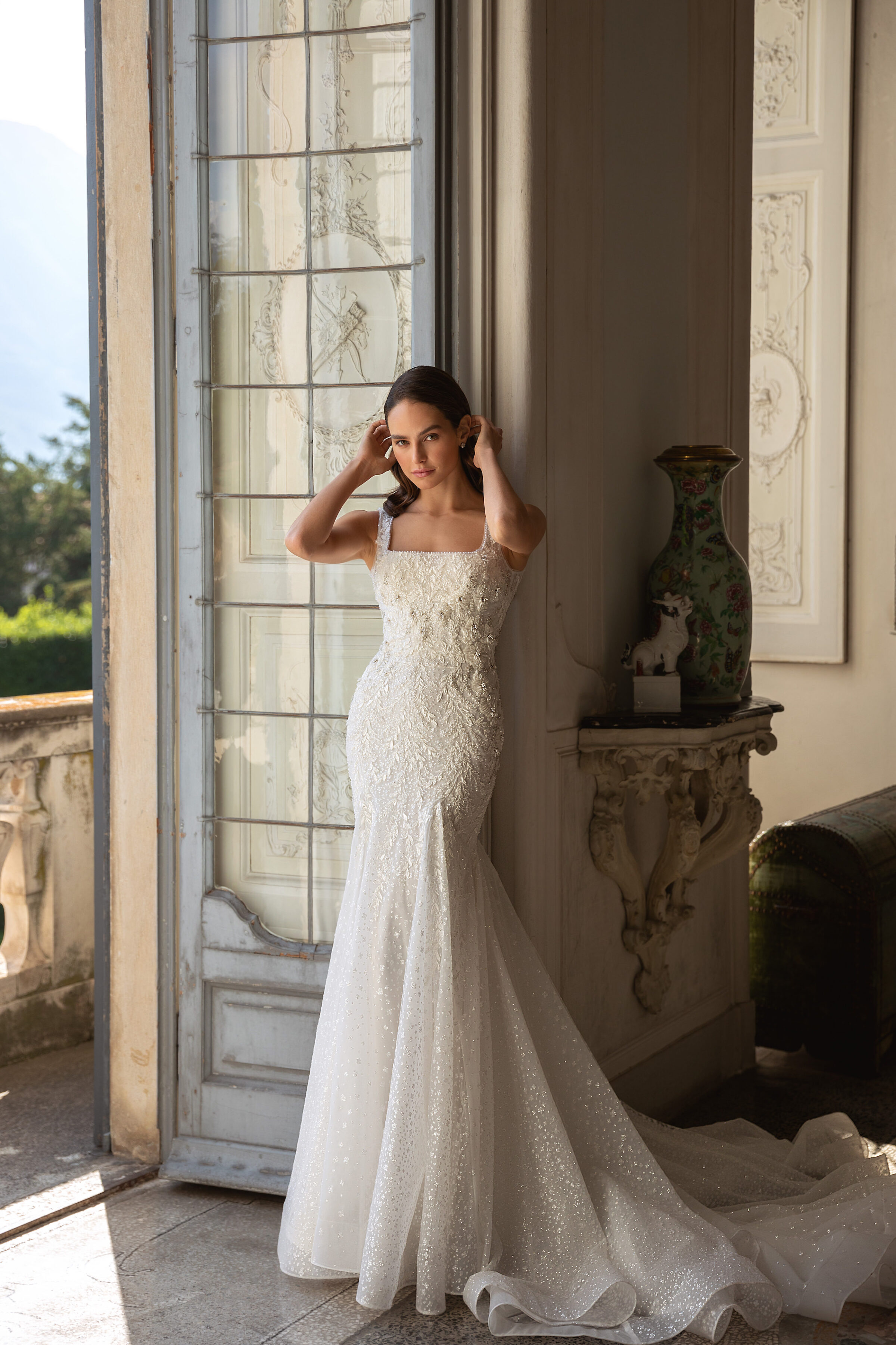 Elegant mermaid wedding dress - Pollardi 2023 -Brigida