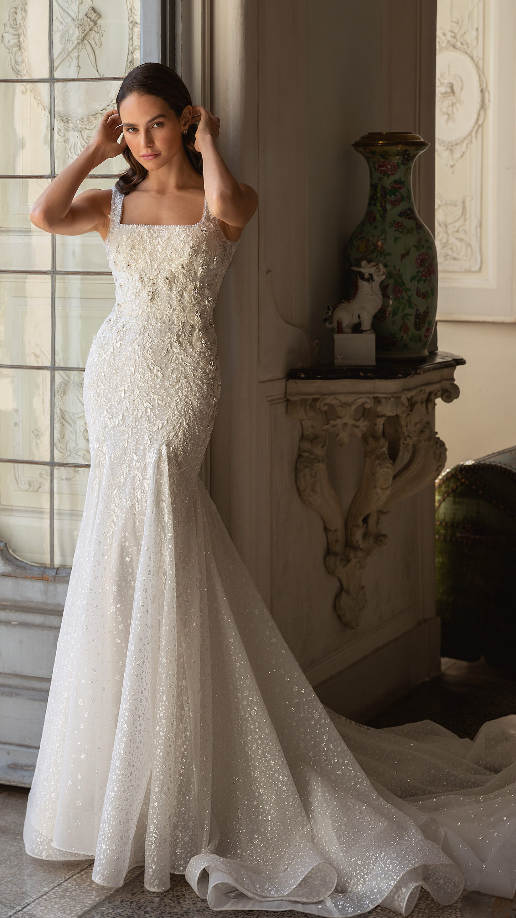 Elegant mermaid wedding dress - Pollardi 2023 -Brigida