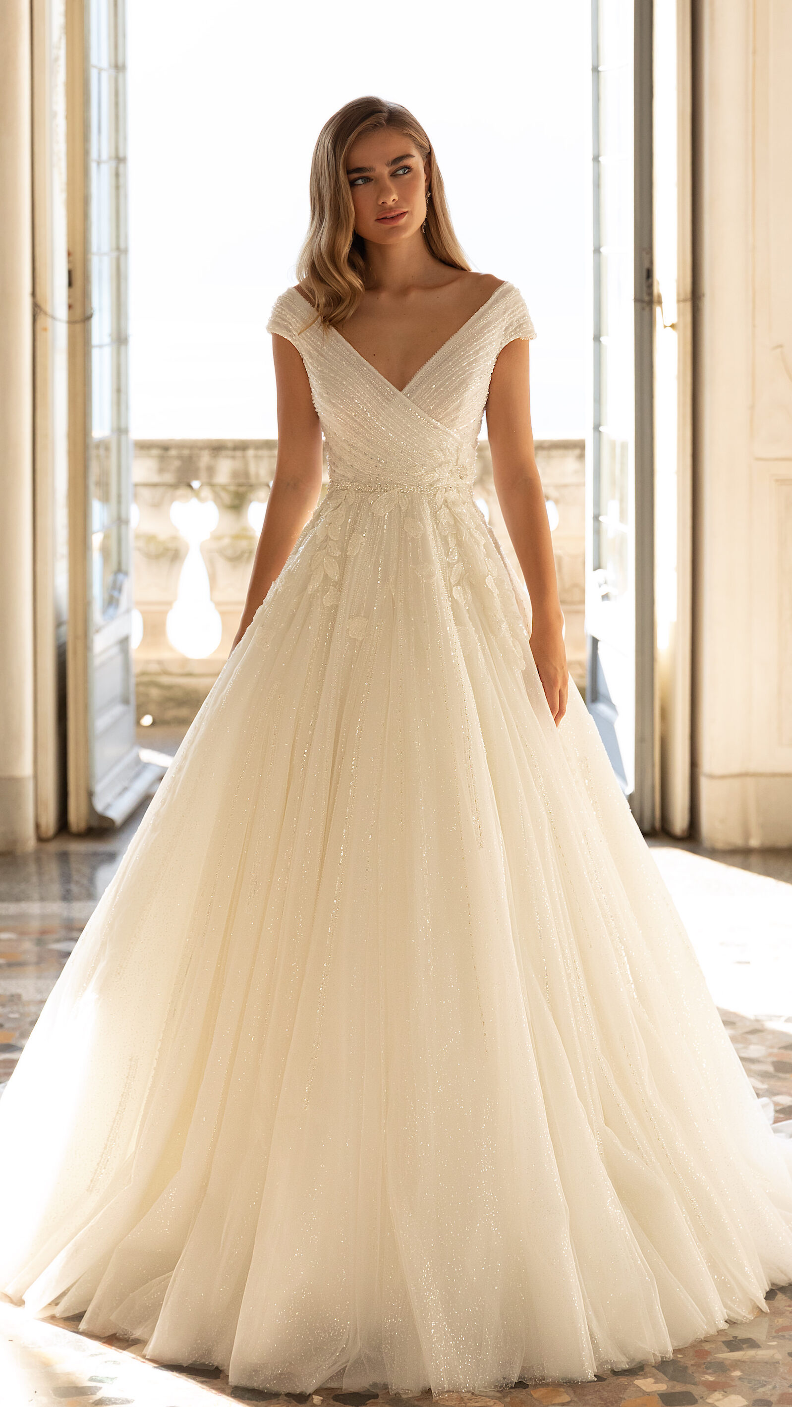 Elegant princess a-line wedding dress - 3278.00.17 Carmina