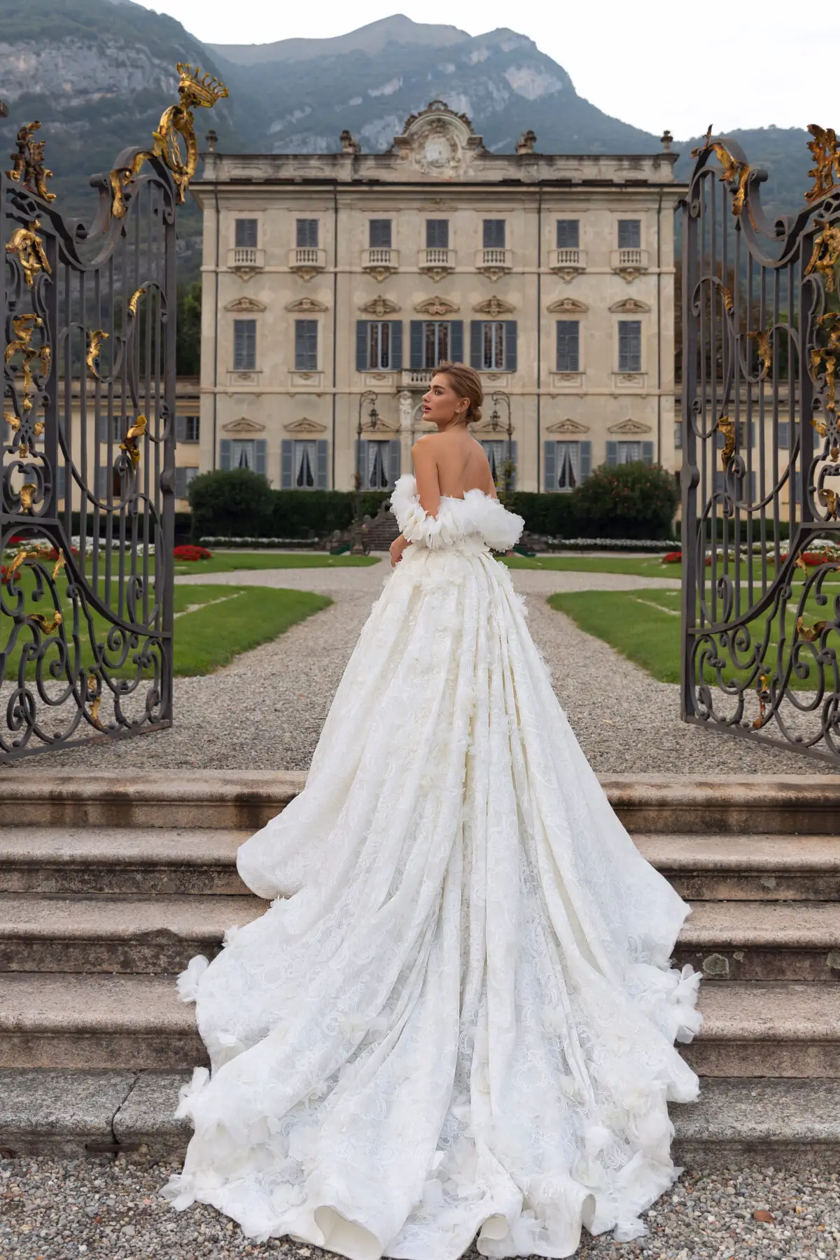 Elegant princess a-line wedding dress - Renata