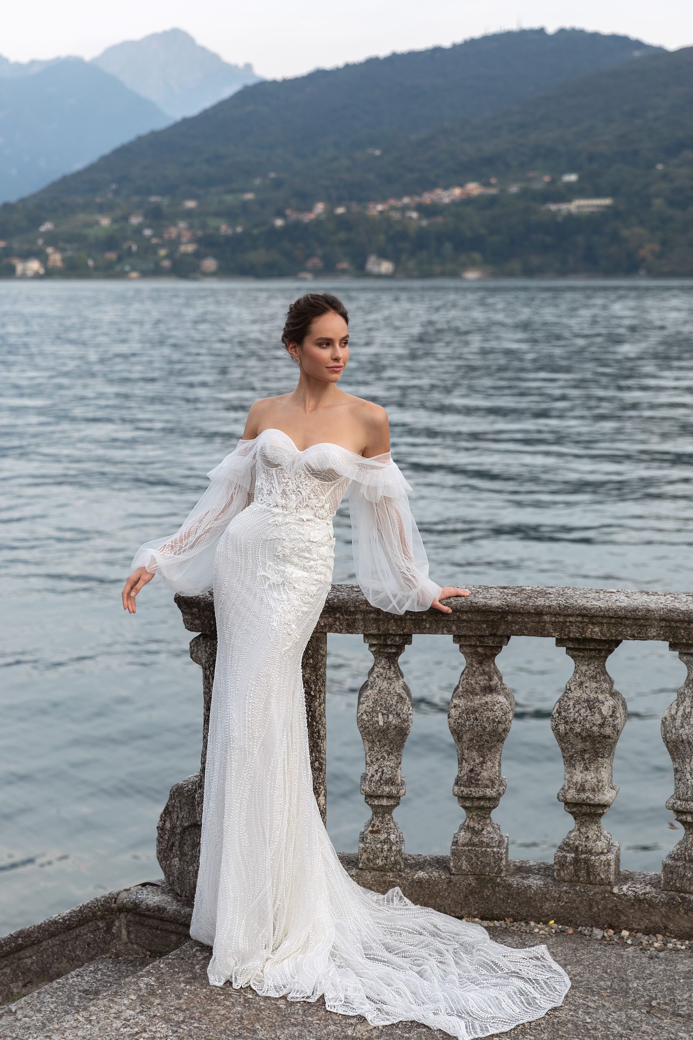 Lace long sleeves wedding dress - Pollardi 2023 - Magnetism