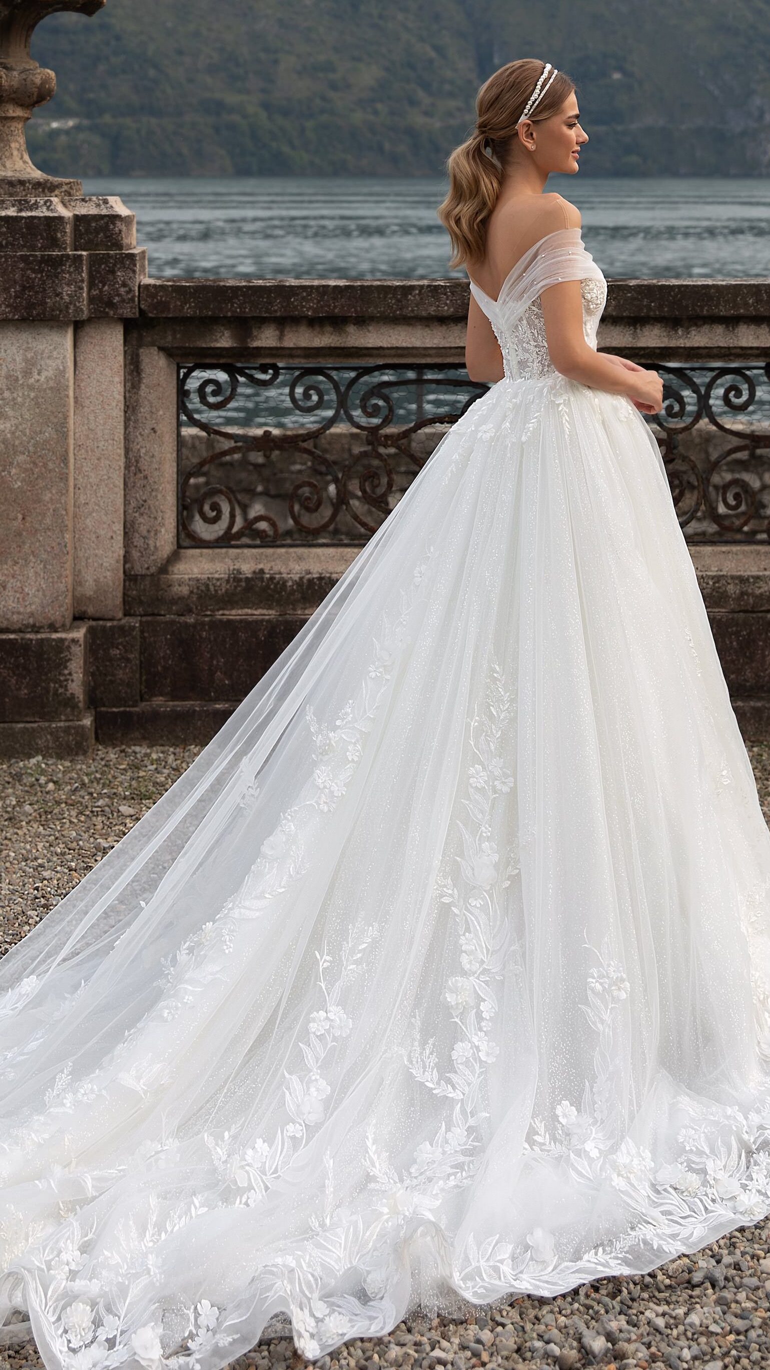 Princess ball gown wedding dress - Pollardi 2023 - Glee 