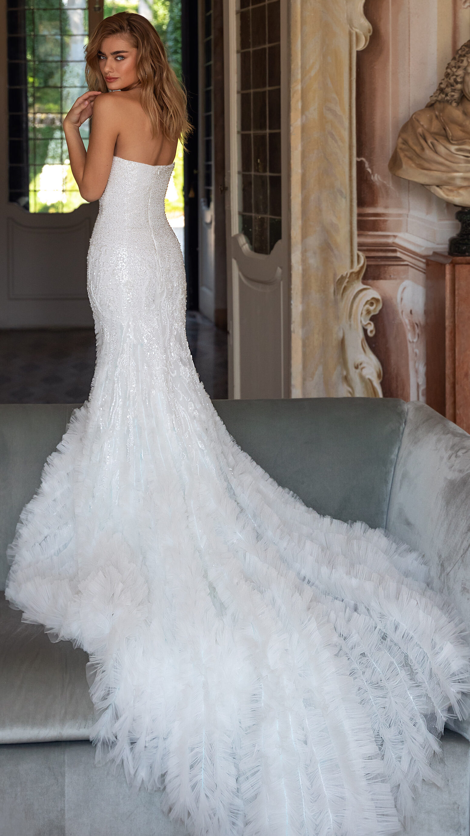 Strapless sweetheart dream wedding dress - Pollardi 2023 Marcella