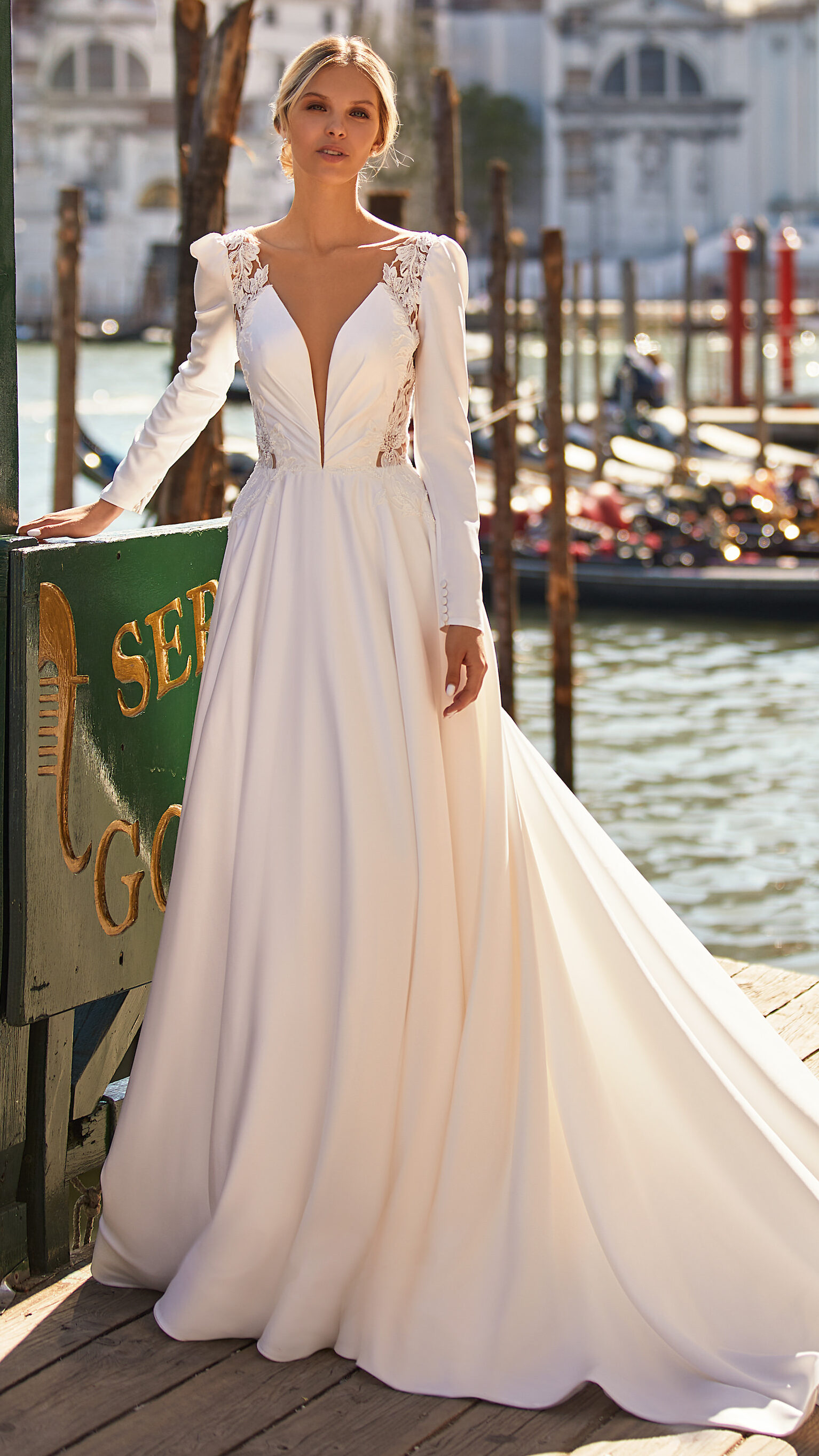 Amber by Katy Corso wedding dress