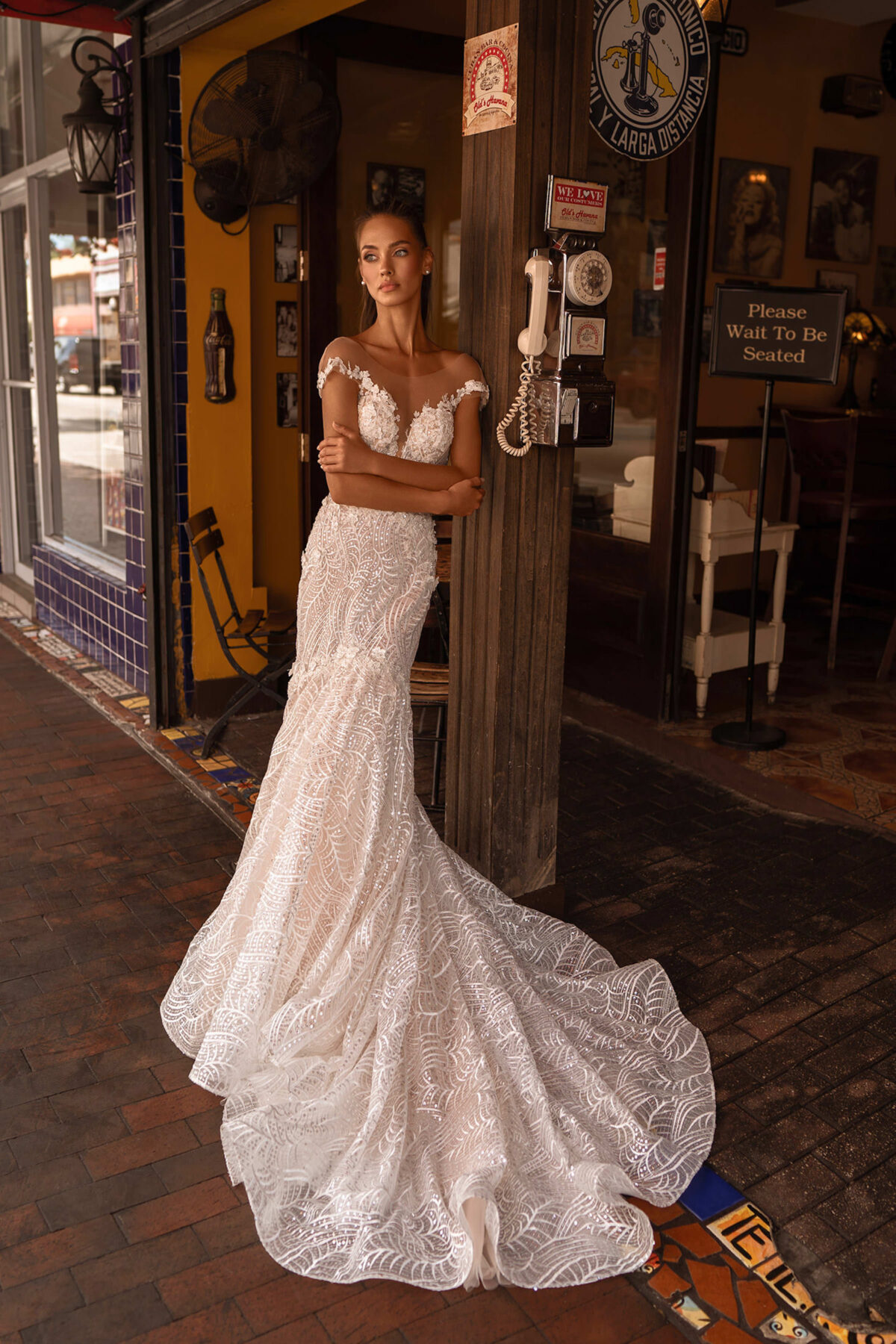 Samara by Oliver Martino wedding dress