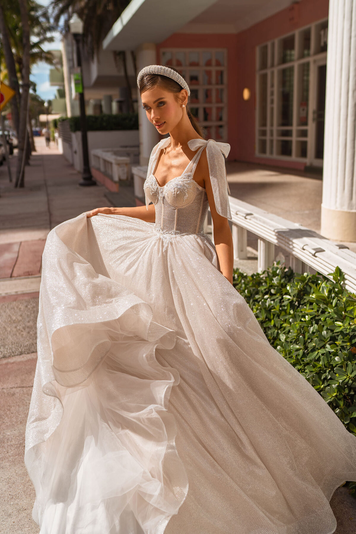 Sandra by Oliver Martino wedding dress