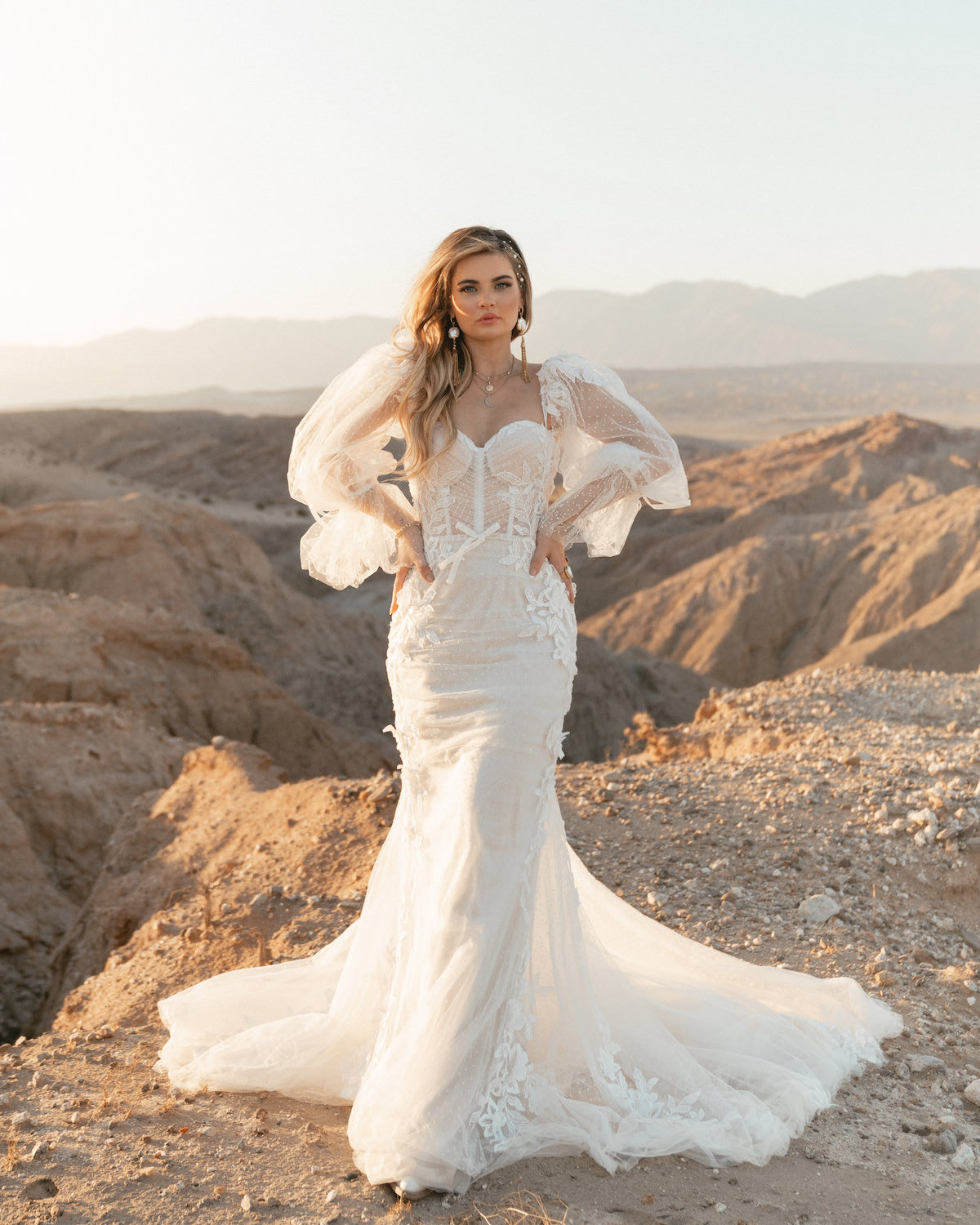 All Who Wander Wedding Dresses - Estele gown boho