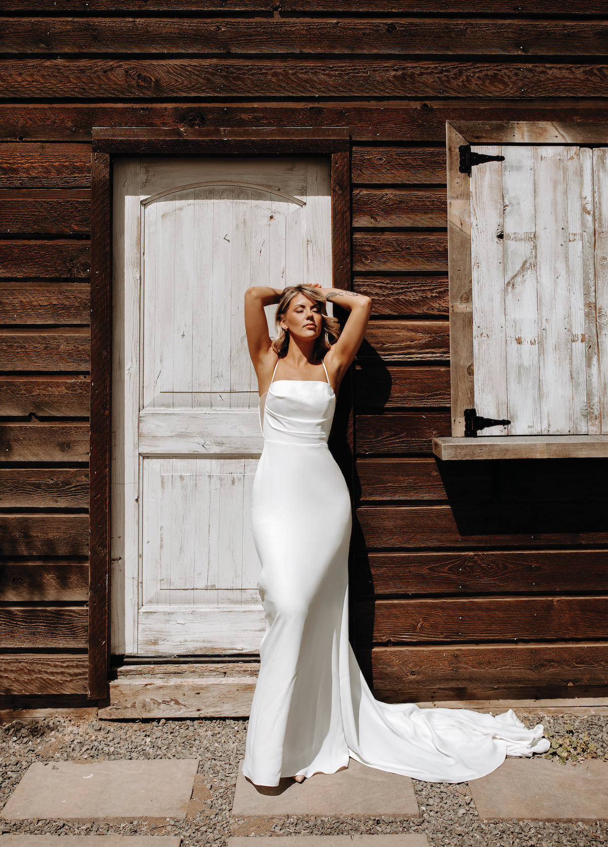 All Who Wander Wedding Dresses - Jules gown simple