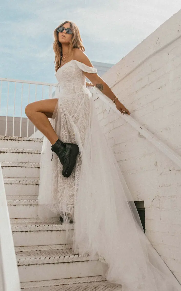 All Who Wander Wedding Dresses - Noele gown unique