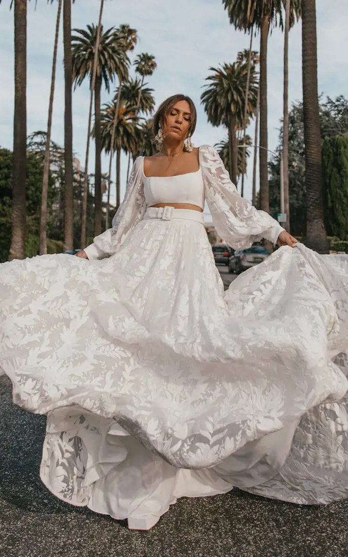 All Who Wander Wedding Dresses - West gown boho